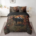 thumbnail image 2 of Feelyou 3D Elk Moose Twin Bedding Sets 7-Piece, Rustic Farmhouse Bedding Comforter Set, 2 of 8