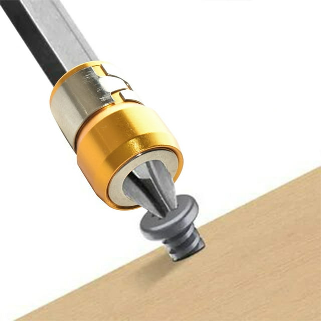 Birdeem Magnetic Drill Bit Holder, Screwdriver Head Upgrade Magnetizer Screw Removable for Hex Screwdriver and Power Bits 2025 Multipack Magnetic Screw Ring Holders Household Tool