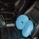 thumbnail image 3 of Cojín de asiento de espuma viscoelástica cómodo con forma de dona y soporte para la espalda y los glúteos. Azul, 3 of 9