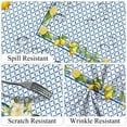 thumbnail image 4 of Blue Tablecloth for Rectangle Tables,Lemon Table Cloth,Table Cover for Dining Kitchen Decor Party Banquet,60x84, 4 of 5