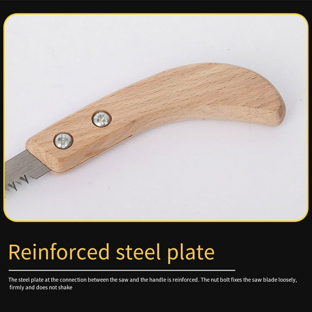 Baohd Selected Steel Hand Saw Smooth Cutting With Three Sided Grinding Blade Three Sided Grinding Blade Gray