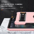 thumbnail image 4 of Case for Google Pixel 7A 2023, Light Shockproof Protective Cover with Built-in Rotating Holder Kickstand Car Magnetic Bracket Case Compatible for Google Pixel 7A 2023 (Pink), 4 of 14