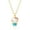 Hello Kitty Gold, variant on Sanrio Hello Kitty Brass Silver Plated Enamel Seated Necklace - 18'' Chain, Officially Licensed