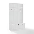 thumbnail image 1 of Crosley Brands CF6024-WH Ellison Hall Tree, Blanc, 1 of 13