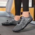 thumbnail image 3 of Rokment Water Shoes for Women Men Outdoor Beach Swim Pool Lightweight Quick-Dry Athletic Swimming Yoga Surfing Exercise Walking Sneakers Grey Size 9.5, 3 of 6