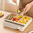 thumbnail image 4 of Estbridge 10-Inch Non-Stick Aluminum Breakfast Skillet with 4 Compartments - PFOA-Free  Dishwasher Safe for Stovetop  Gas  Electric & Induction Cooking, 4 of 6