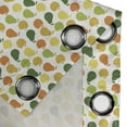 thumbnail image 4 of Ambesonne Fruits Grommet Curtain, Apple Pears Fresh Garden, 50" x 120", Hunter Green and Yellow, 4 of 6