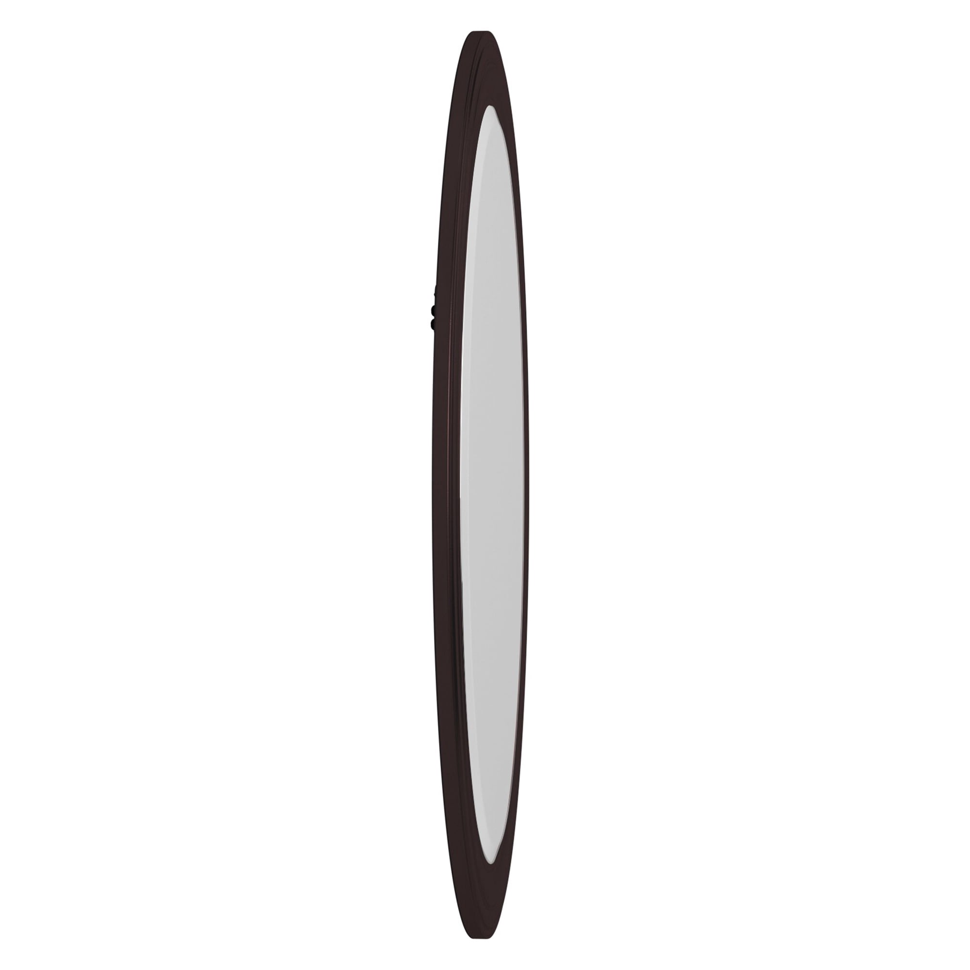 Tyler Dillon George Wood Framed Oval Wall Mirror - 25" x 33" x 1"