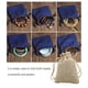 thumbnail image 2 of Bolsas de lino a prueba de polvo con cordones, bolsas de regalo de joyería, bolsas de embalaje, bolsa de almacenamiento reutilizable ligera, Almacenamiento y organización del hogar Color natural 7*9cm Bewildely HA075325-01, 2 of 6