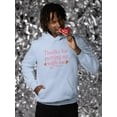 thumbnail image 2 of Thanks For Putting Up With Me Hoodie Men -Smartprints Designs, Male Medium, 2 of 4