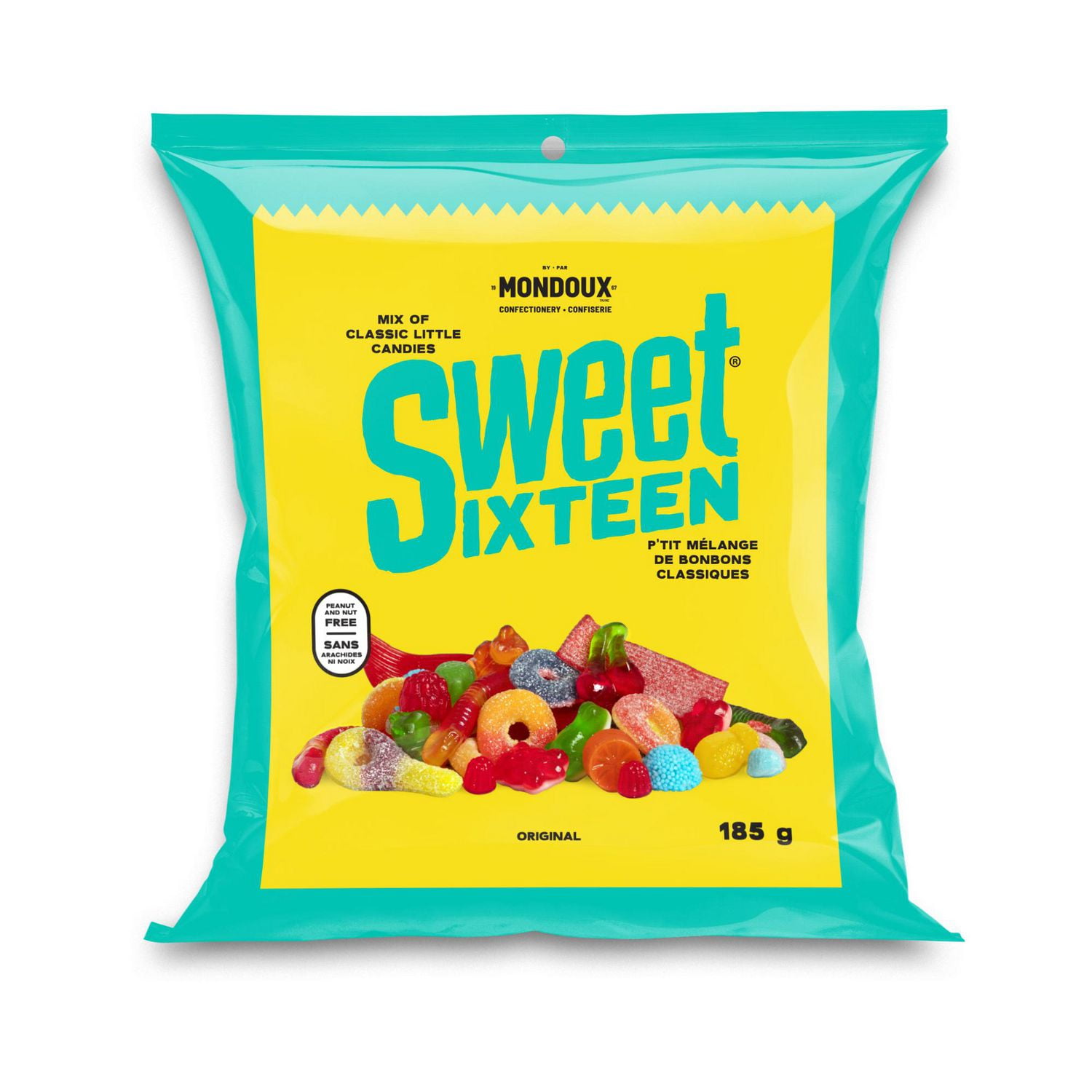 Sweet Sixteen Original Candy Mix, Bag of 185g, Sweet Sixteen Original Candy - 185g format