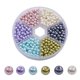thumbnail image 4 of EeaseMX paquete de cuentas redondas de vidrio de 4 mm para manualidades, cuentas coloridas para punto de cruz, accesorios para bisutería (estilo mixto 3, aproximadamente 810 piezas), 4 of 8