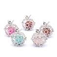 thumbnail image 4 of 2 Pieces Jewelry Making Supplies Bead Cage Pendant Add Your Own Pearls to Create, 4 of 8