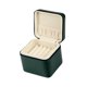 thumbnail image 2 of Estuche de exhibición de pulseras, caja de presentación, regalo portátil, organizador de joyas con 5 ranuras Verde, 2 of 9