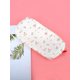 thumbnail image 5 of 1pc Pink Floral Printed Pencil Case, Minimalist Girl's Style School Desk Stationery Storage Bag, 5 of 5