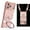 Pink, variant on For iPhone 17 Pro Max Case with Strap,Fit for Magsafe,360°Rotating Stand,Anti-drop Magnetic Silicone Phone Protective Cover