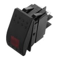 thumbnail image 1 of KAKOWELY rocker switch LED Foggy Car Modification Switch 4 Pin Rocker Toggle Switch with Light for Marine Yacht RV and Auto Interior Lights1.97"X1.89"X0.87", 1 of 4