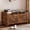 Rustic Brown, variant on Storage Chest 47.2" with Lift-Top, Wooden Bench Trunk for Entryway and Bedroom, White
