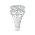 thumbnail image 3 of ANGARA Natural 0.2 Ct. Diamond Non Eternity Anniversary Ring in 14K White Gold for Women (Ring Size: 12), 3 of 9