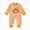 A108-Orange, variant on 3-6 Months Baby Boys Girls Romper My First Halloween Pumpkin Striped