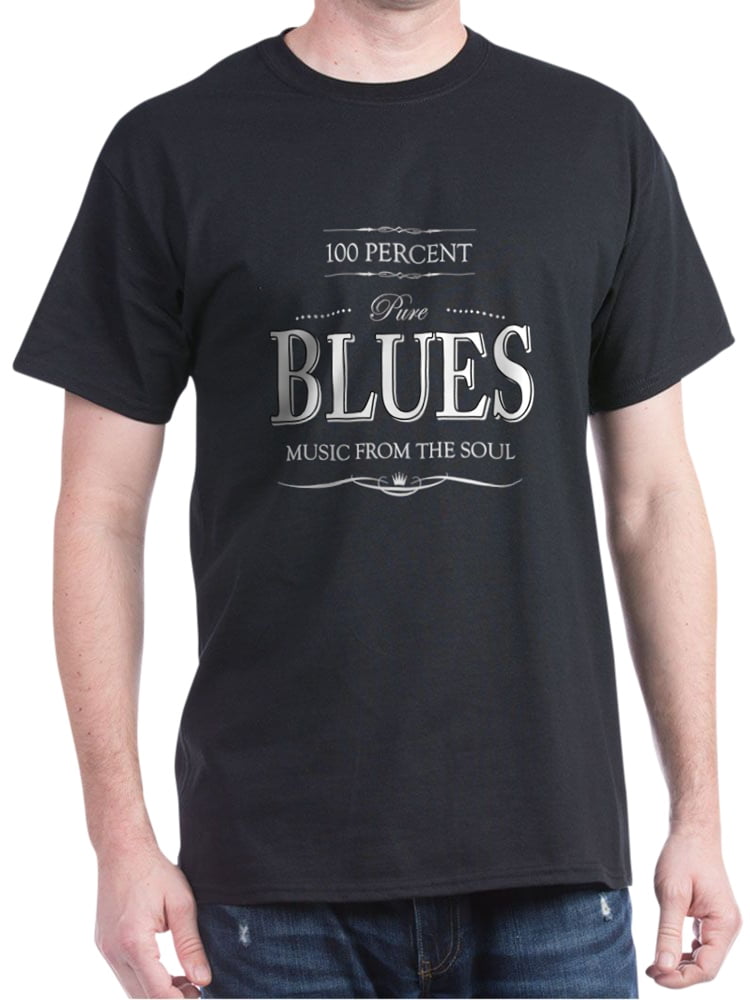 CafePress 100 Percent Blues Music TShirt 100 Cotton TShirt