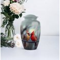 thumbnail image 5 of MUKTIVE Cardinal Urn for Women - Cremation Urns for Human Ashes Adult Female - Large Memorial Urns for Human Ashes - 10 Inch Urn for Grandma, 5 of 7