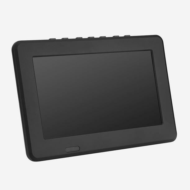 TV de 7 Pulgadas, TV LED de Pantalla Ancha Pequea, TV Portátil Analógica Digital HD 16: 9 para Acampar, TV LED de Pantalla Ancha Pequea con Sintonizador Digital ATSC, Soporte de Ventosa, Funciona ANGGREK Descripción de la referencia