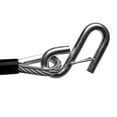 thumbnail image 3 of DocksLocks 7000lb Heavy Duty Trailer Cable - 48-inch Towing Cables, Steel, Rugged and Durable - 2-Pack with Snap Hook Safety Latches, 3 of 3