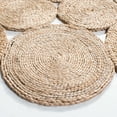 thumbnail image 3 of SAFAVIEH Natural Fiber Allen Geometric Area Rug, Natural, 10' x 10' Round, 3 of 7