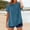 A90 Light Blue, variant on Linen Shirts for Women Short Sleeve Crew Neck T Shirt Button Down Trendy Summer Tops Oversized Loose Fit Tshirt Dressy Casual Blouses Ofertas En s
