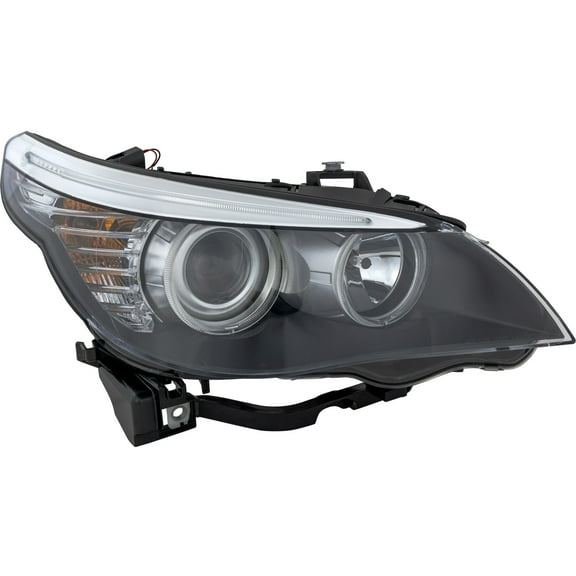 Headlight Compatible with BMW 5-SERIES 08-10 RH Assembly Halogen Sedan/Wagon