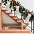 thumbnail image 1 of Colgante de Media Navideña de Terciopelo | 45 X 26 X 18 Cm | Decoración Festiva para Árbol con Detalles de Copos de Nieve y Estrellas | Opciones En Verde, Rojo y Plateado para Un Ambiente Festivo, 1 of 6