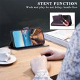 thumbnail image 4 of OnePlus 10 PRO 5G Case ,Vintage PU Leather Flip Cover Card Slots Magnetic Kickstand Hand Strap Case for OnePlus 10 PRO 5G, 4 of 4