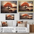thumbnail image 4 of Designart "Coral Tree Autumn II" Landscape Trees Canvas Art Print, 4 of 5