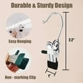 thumbnail image 2 of Bohorizon 30 Pack Hanger Clips, Boot Hangers for Closet, Multi Function Clip Hooks (Black), 2 of 7