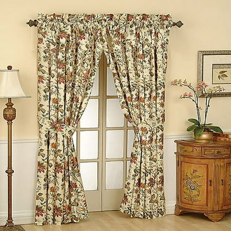 UPC 885308111814 product image for Waverly Felicite Floral Light Filtering Rod Pocket Curtain Panel  Off-White  50  | upcitemdb.com