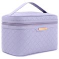 thumbnail image 1 of Bolsa de maquillaje Dajasan Travel Cosmetic de piel sintética impermeable, 1 of 8