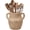 Brown, variant on Rustic Utensil Holder for Kitchen Counter - Large Ceramic Farmhouse Cooking Utensil Crock & Organizer for Spatula, Spoon - Vintage Kitchen Decor