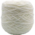 thumbnail image 1 of Zhuge Hilo de terciopelo de chenilla de 250 g, color crema, voluminoso, vegano, suave, para tejer, hilo de terciopelo, mezcla de poliéster y algodón, hilo de chenilla, 1 of 5