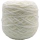 thumbnail image 1 of Zhuge Hilo de terciopelo de chenilla de 250 g, color crema, voluminoso, vegano, suave, para tejer, hilo de terciopelo, mezcla de poliéster y algodón, hilo de chenilla, 1 of 5