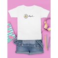 thumbnail image 3 of Daisy Hand Drawn Blessed Text    T-Shirt Juniors -Image by Shutterstock,  Medium, 3 of 4
