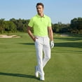 thumbnail image 5 of Men's Polo Shirts Buttons Casual Work T Shirts Quick Dry Short Sleeve Golf Shirt Outdoor Performance, XL, 5 of 8