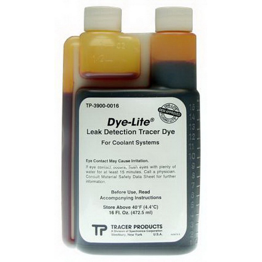 (Price/EACH)Tracerline DLTP39000016 16Oz Bottle Engine Coolant Dye