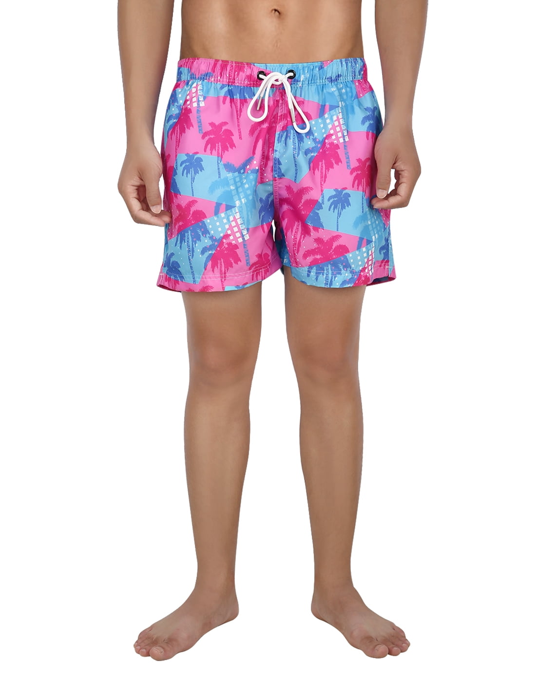 cut mesh out of swim trunks