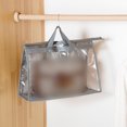 thumbnail image 2 of Sac de Voyage Suspendu Sac Anti-Poussière Sac Transparent Dispositif de Rangement pour Armoire, 2 of 9