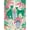 color4, variant on 160-Tile American Mahjong Set, Colorful Pink Leopard Botanical Floral Large Engraved Acrylic Tiles with Travel Case Dice, Complete Mah Jongg Game for Clubs Family Night