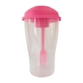 thumbnail image 1 of Ensalada 1000 Ml Mason Con Tenedor Reductora Grasa Portátil (rosa), 1 of 7