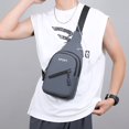 thumbnail image 1 of Bolsos cruzados, mochila bandolera, bolso de pecho, riñonera ajustable, bolso de hombro deportivo para exteriores, bolso de tela Oxford, bolso resistente a la suciedad, bolso con cremallera, bolso, 1 of 6