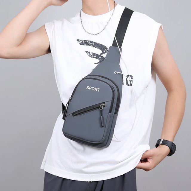 Bolsos cruzados, mochila bandolera, bolso de pecho, riñonera ajustable, bolso de hombro deportivo para exteriores, bolso de tela Oxford, bolso resistente a la suciedad, bolso con cremallera, bolso
