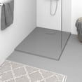 thumbnail image 1 of vidaXL Shower Base Tray SMC Grey 100x80 cm, 1 of 5
